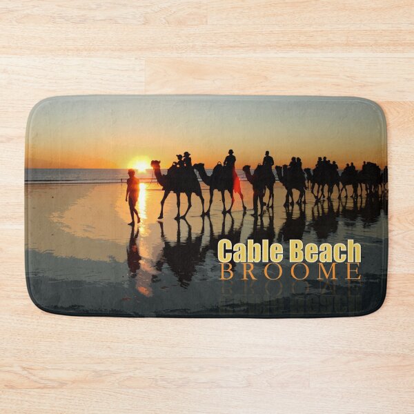 Item preview, Cable Beach Broome with text designed and sold by NixPostcards.