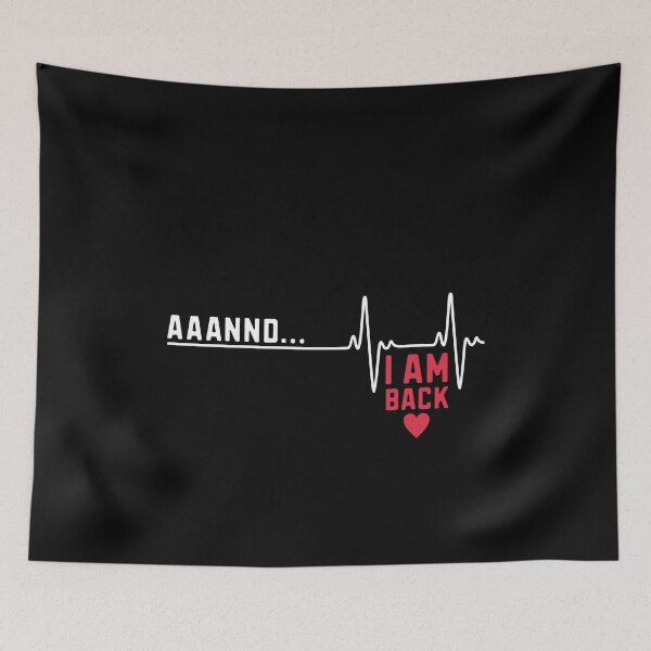 Item preview, Heart Surgery Survivor And I'm Back Funny Supportive Saying  designed and sold by alenaz.