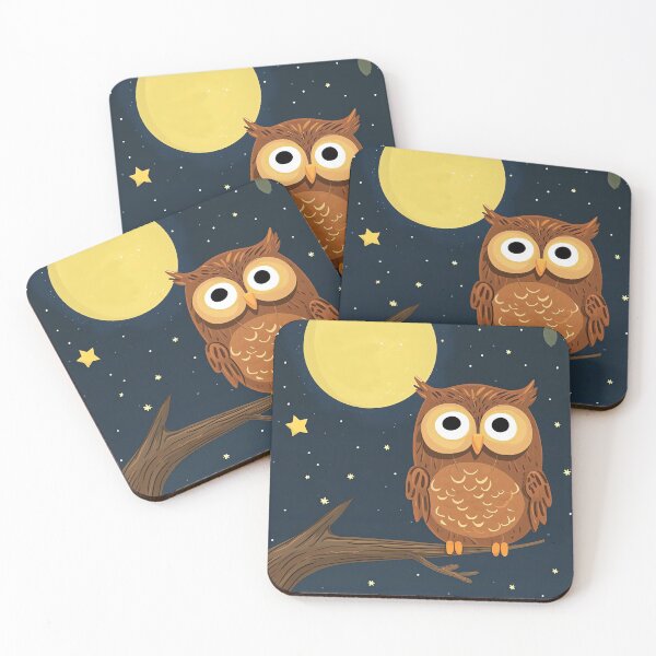 Item preview, Nighttime Wisdom designed and sold by cute-animals99.