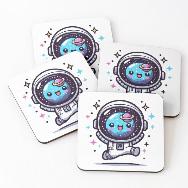 Item preview, Kawaii Galaxy: Astronaut Helmet designed and sold by CanvasCutie.