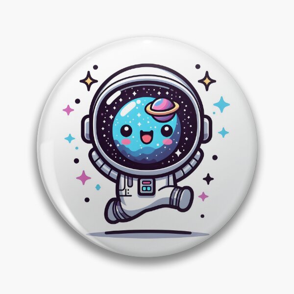 Item preview, Kawaii Galaxy: Astronaut Helmet designed and sold by CanvasCutie.