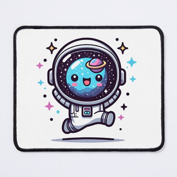 Item preview, Kawaii Galaxy: Astronaut Helmet designed and sold by CanvasCutie.
