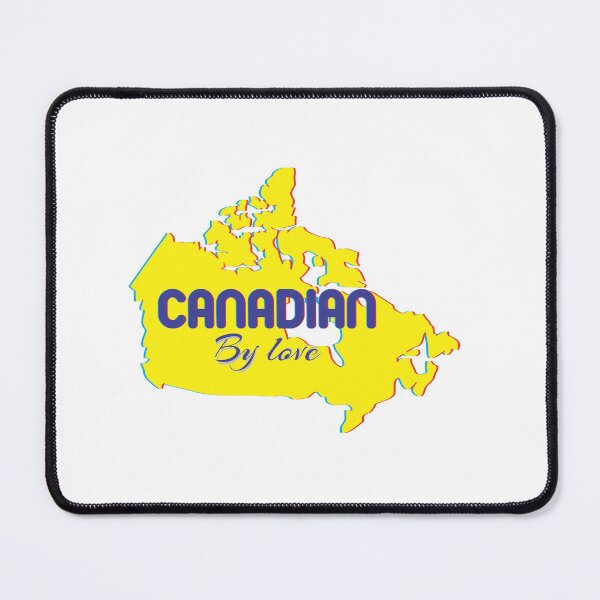 Item preview, YELLOW CANADIAN BY LOVE MAP designed and sold by Inspiclothing.