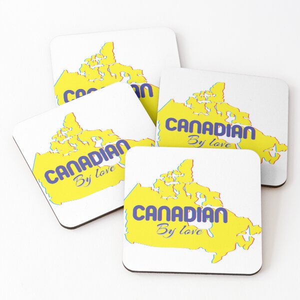 Item preview, YELLOW CANADIAN BY LOVE MAP designed and sold by Inspiclothing.