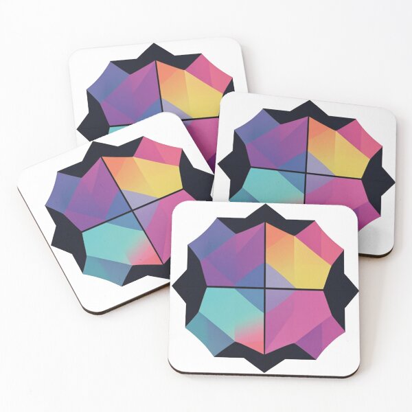 Item preview, Kaleidoscope of colors in modern form designed and sold by Ink-Kreativ.