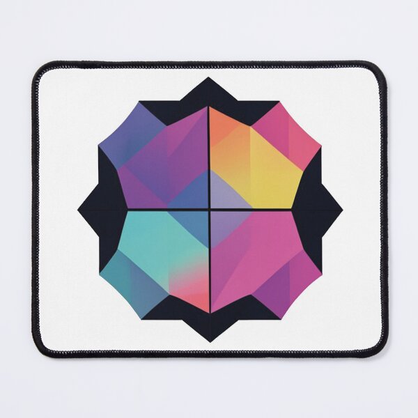 Item preview, Kaleidoscope of colors in modern form designed and sold by Ink-Kreativ.