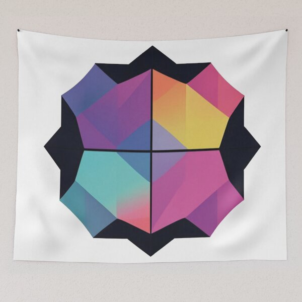 Item preview, Kaleidoscope of colors in modern form designed and sold by Ink-Kreativ.