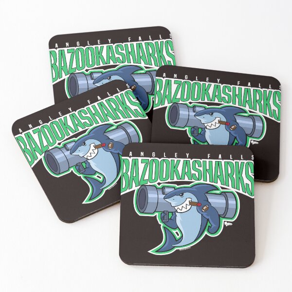 Artikelvorschau, American Dad Bazooka Sharks Logo entworfen und verkauft von HowaMcCleary.