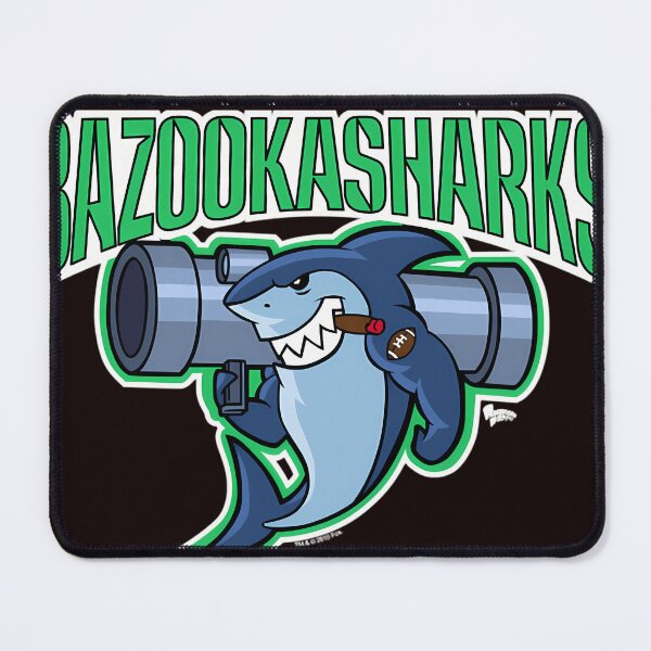 Item preview, American Dad Bazooka Sharks Logo designed and sold by HowaMcCleary.