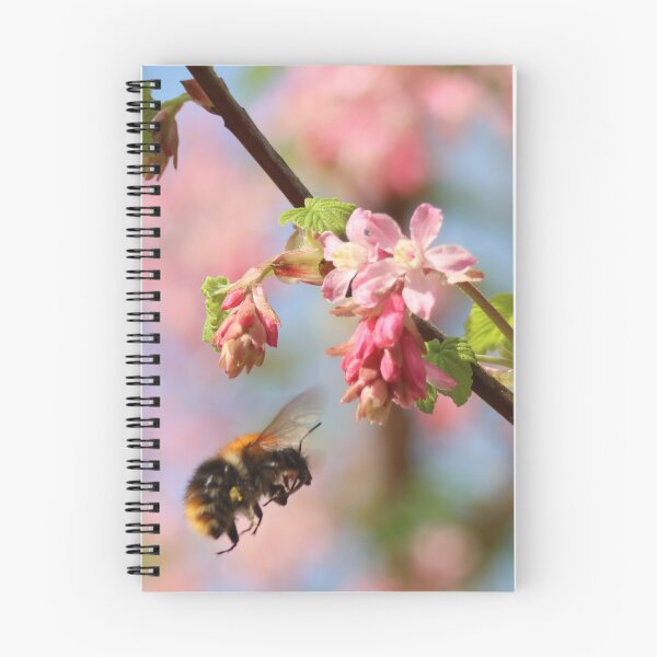 Item preview, Bumblebee going for a pink flower designed and sold by Jolande.
