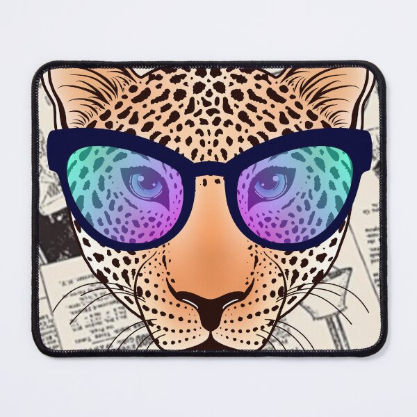Item preview, Leopard t-shirts, nature pattern t-shirts, cute wildlife pattern t-shirts, vintage style t-shirts. ,newspaper designed and sold by BeYourself1993.