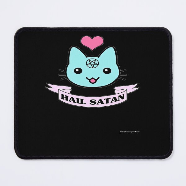 Item preview, Hail Satan designed and sold by Krystallampkin.