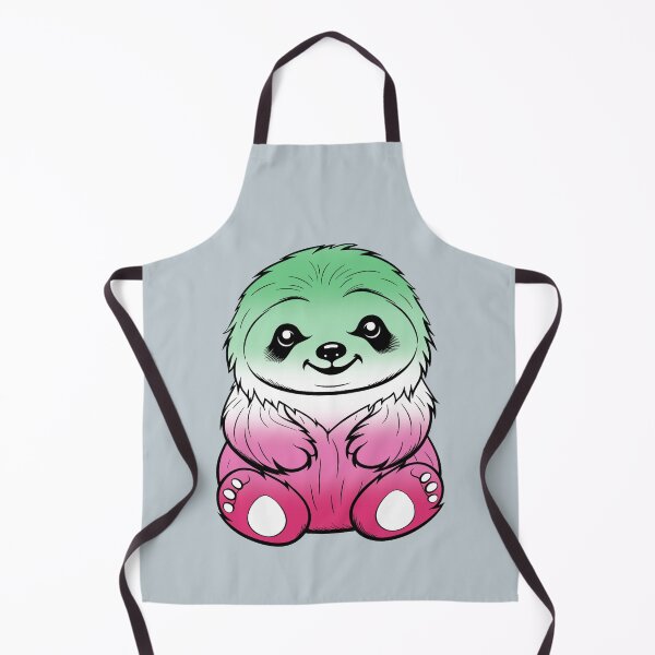 Item preview, Cute Abrosexual Pride Flag Sloth, Subtle Kawaii Abrosexual Sloth Design designed and sold by Travelslightly.