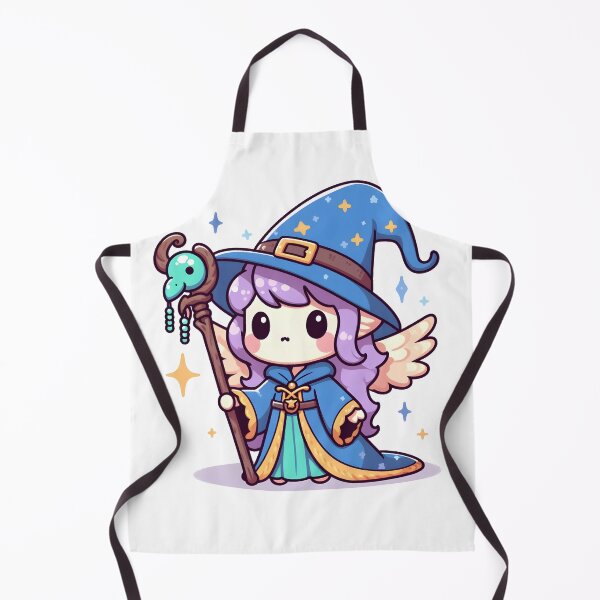 Item preview, Kawaii Bewitched Harpy With Wizard Robe designed and sold by CanvasCutie.