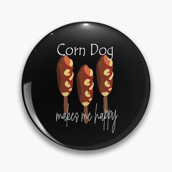 Item preview, Corndog Makes Me Happy designed and sold by Nisha Prabhu.