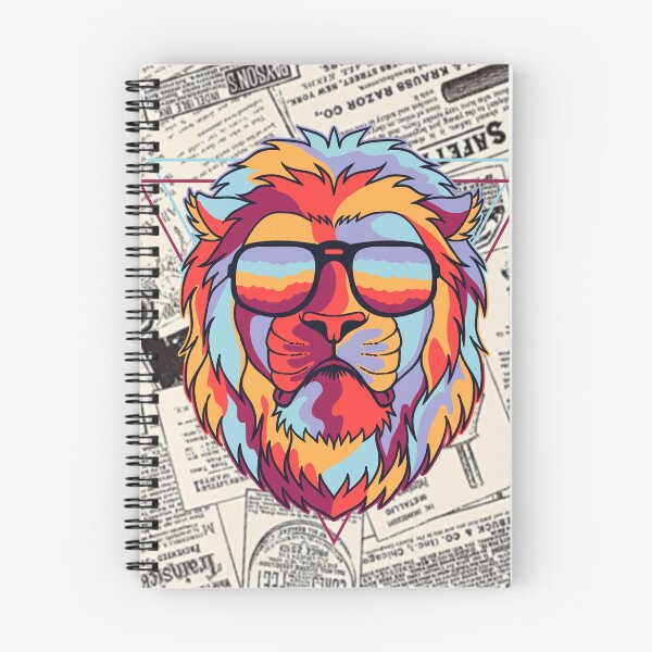 Item preview, Lion t-shirts, nature t-shirts, cute wild animal t-shirts, vintage style t-shirts. ,newspaper designed and sold by BeYourself1993.