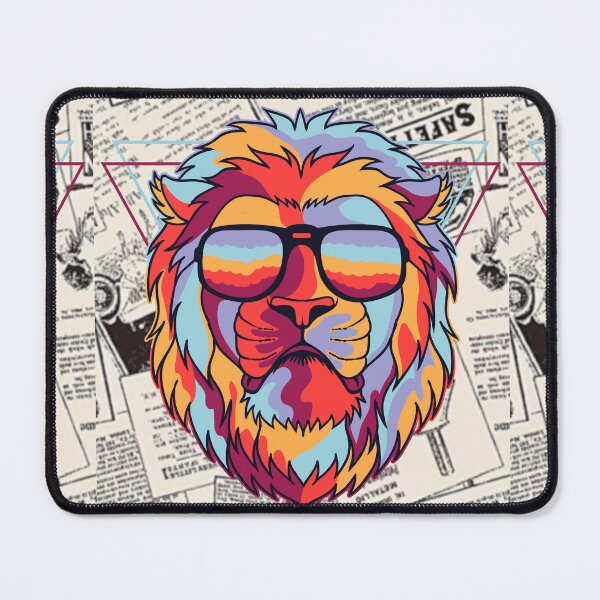 Item preview, Lion t-shirts, nature t-shirts, cute wild animal t-shirts, vintage style t-shirts. ,newspaper designed and sold by BeYourself1993.
