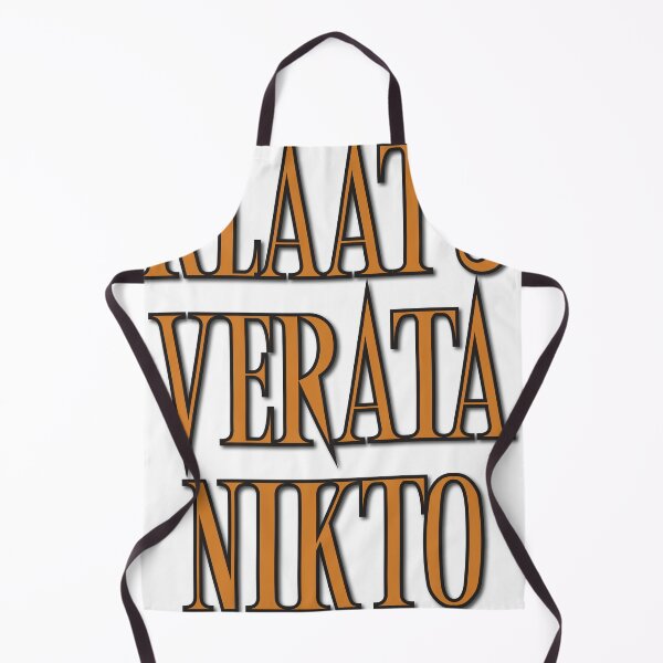Item preview, Evil Dead fan - Klaatu Verata Nikto designed and sold by martyfireball.
