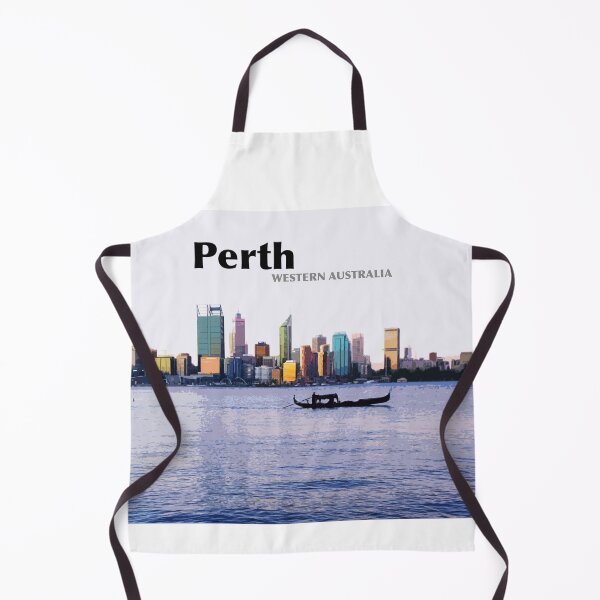 Aperçu de l'œuvre Copie de Perth Australie avec gondole créée et vendue par NixPostcards.