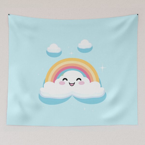 Item preview, Rainbow face designed and sold by DerSenat.