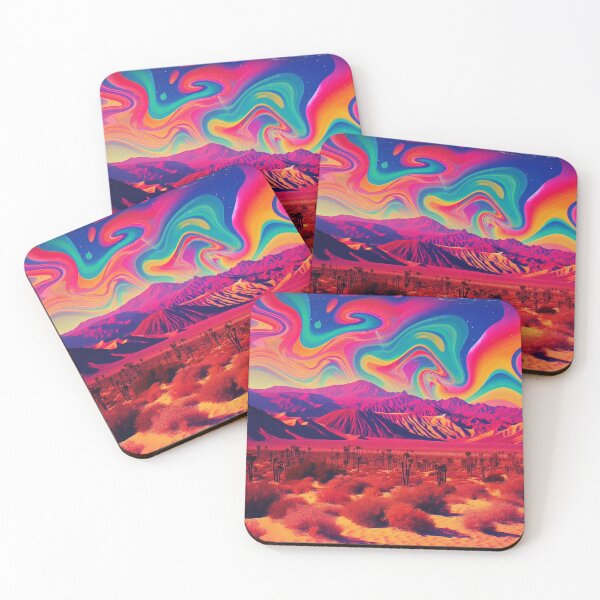 Item preview, trippy desert designed and sold by scabsecrete.