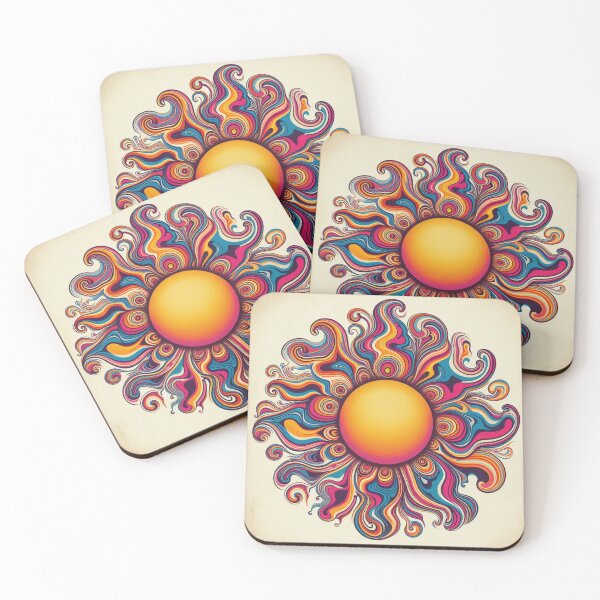 Item preview, hippie sun designed and sold by scabsecrete.