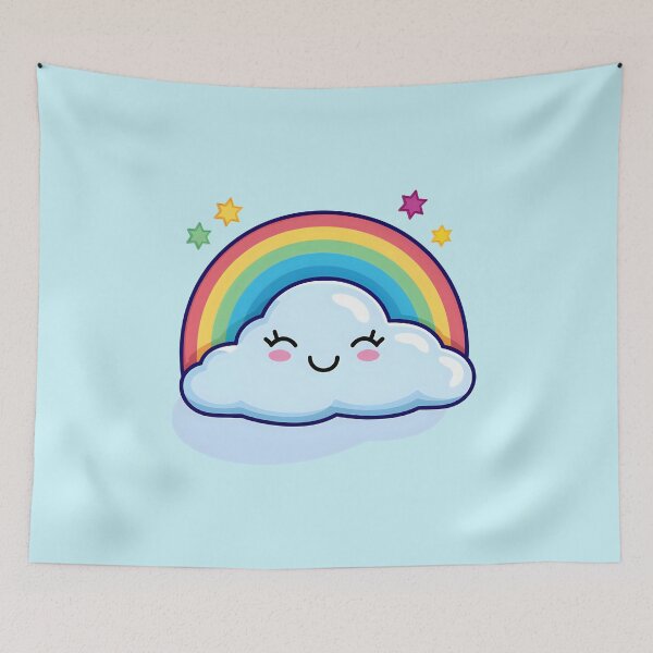 Item preview, Rainbow face designed and sold by DerSenat.