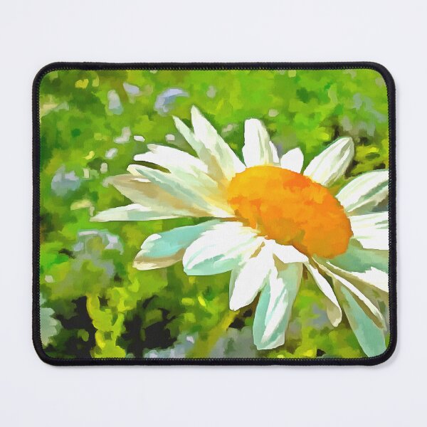 Item preview, Artistic Bright and Colorful White Garden Daisies v6 designed and sold by taiche.