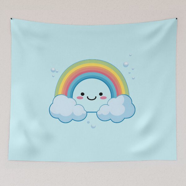 Item preview, Rainbow face designed and sold by DerSenat.