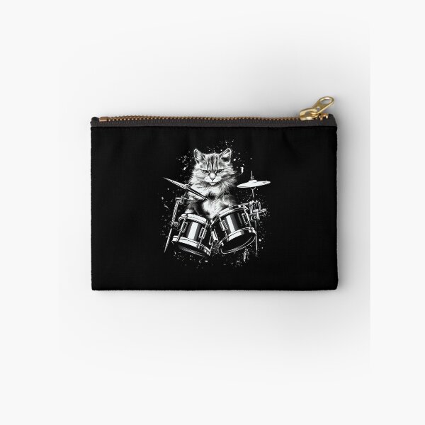 Item preview, Drummer cat drums designed and sold by DerSenat.
