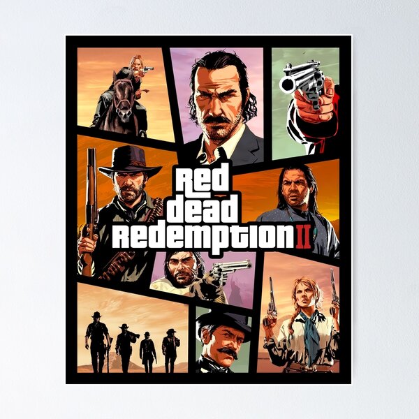 Artikel-Vorschau von Coole Kunstwerke von RDR 1 und 2, das beste Online-Spiel, designt und verkauft von Rel-El.