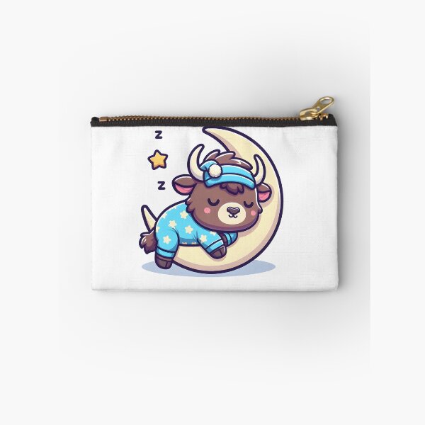 Item preview, Kawaii Bison With Pajamas designed and sold by CanvasCutie.