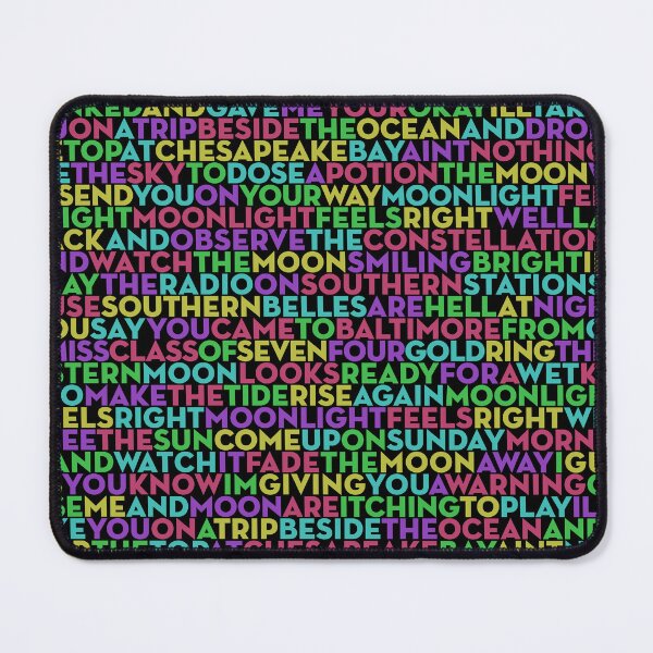 Item preview, Moonlight Feels Right - Starbuck (lyrics) v.1 designed and sold by x1brett.