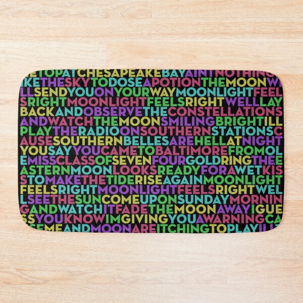 Item preview, Moonlight Feels Right - Starbuck (lyrics) v.1 designed and sold by x1brett.