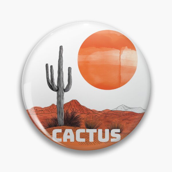 Item preview, Cactus designed and sold by BlackOwlCreate.