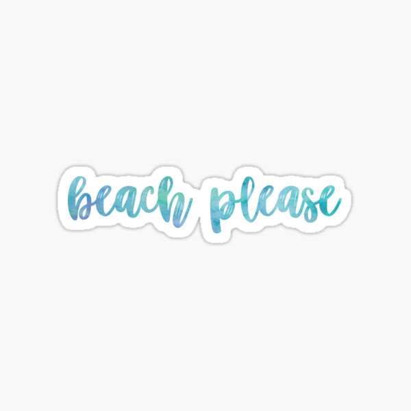 Beach Bitch Stickers for Sale