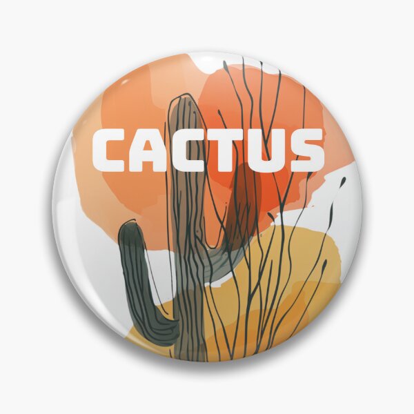 Item preview, Cactus designed and sold by BlackOwlCreate.