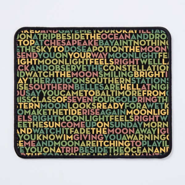 Item preview, Moonlight Feels Right - Starbuck (lyrics) v.3 designed and sold by x1brett.