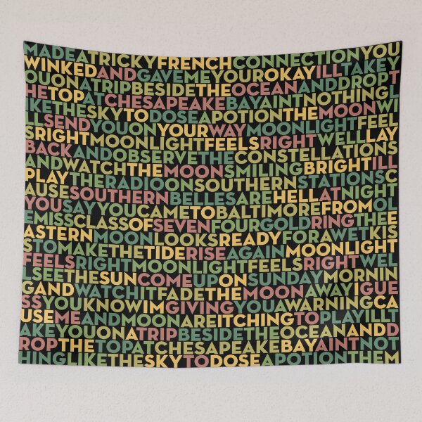 Item preview, Moonlight Feels Right - Starbuck (lyrics) v.3 designed and sold by x1brett.