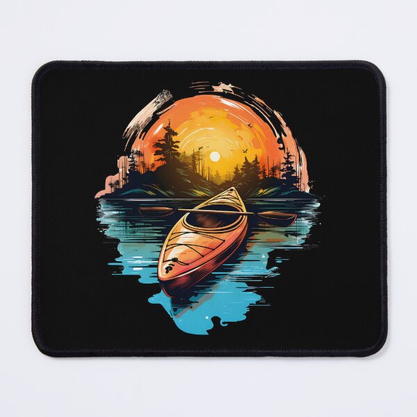 Item preview, Kayak with sunset designed and sold by DerSenat.