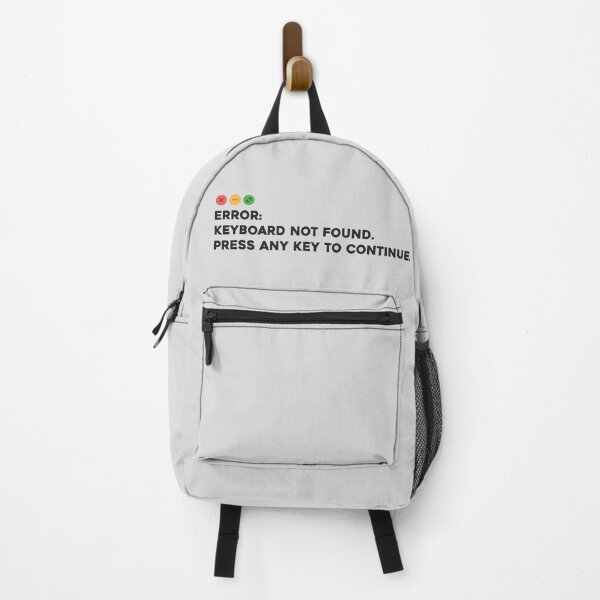 Item preview, Funny error message. Keyboard Not Found. Press any key to continue. designed and sold by softwaretesting.