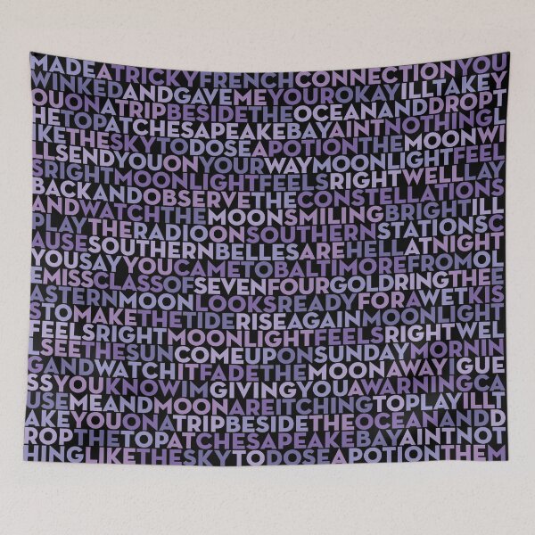 Item preview, Moonlight Feels Right - Starbuck (lyrics) v.4 designed and sold by x1brett.