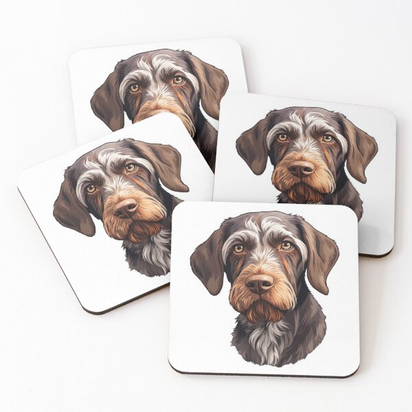 Item preview, Cute German Wirehaired Pointer Mom Dad Guardian Angel Best Friend Doggie Paw designed and sold by SMARTKIT  DESIGNAGENCY.