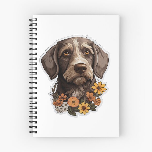 Item preview, Cute Flower German Wirehaired Pointer Mom Dad Guardian Angel Best Friend Doggie Paw designed and sold by SMARTKIT DESIGNAGENCY.