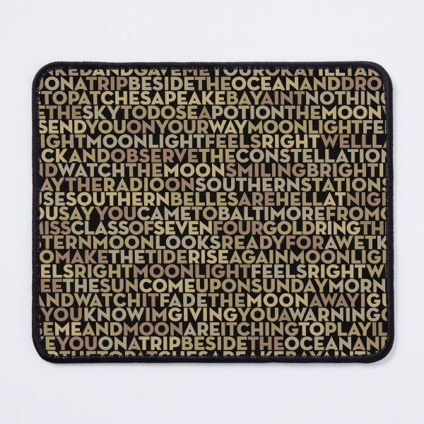 Item preview, Moonlight Feels Right - Starbuck (lyrics) v.7 designed and sold by x1brett.