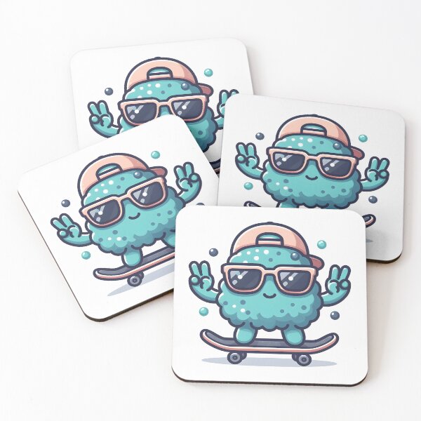 Item preview, Kawaii Charming Golem With A Cool Pair Of Sunglasses designed and sold by CanvasCutie.