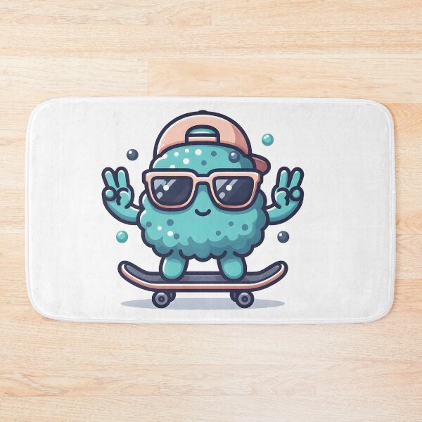 Item preview, Kawaii Charming Golem With A Cool Pair Of Sunglasses designed and sold by CanvasCutie.