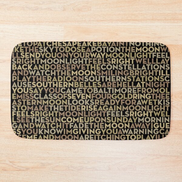 Item preview, Moonlight Feels Right - Starbuck (lyrics) v.7 designed and sold by x1brett.