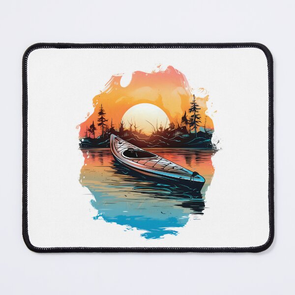 Item preview, Kayak with sunset designed and sold by DerSenat.