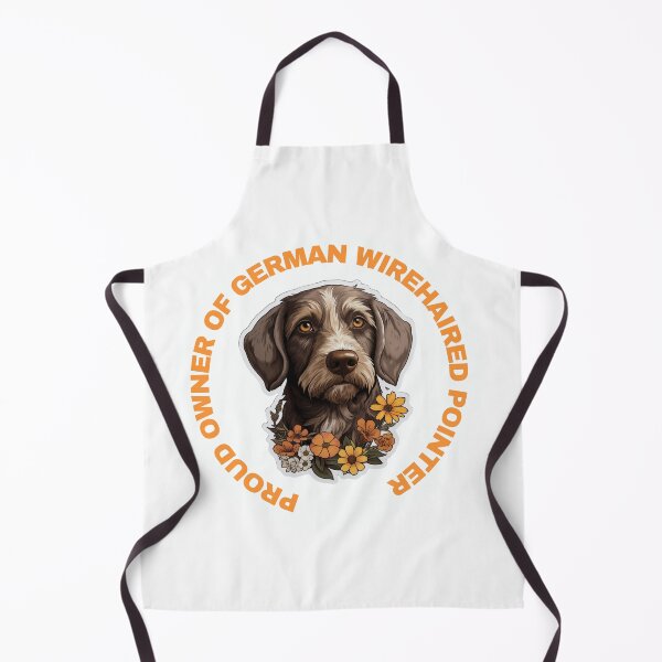 Item preview, Cute Flower German Wirehaired Pointer Mom Dad Guardian Angel Best Friend Doggie Paw designed and sold by SMARTKIT  DESIGNAGENCY.